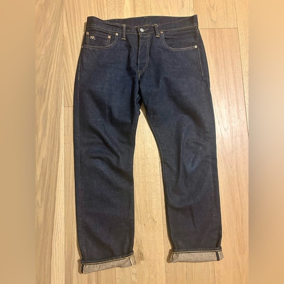 Ralph Lauren Double RL Blue Straight Jeans - Picture 10 of 15